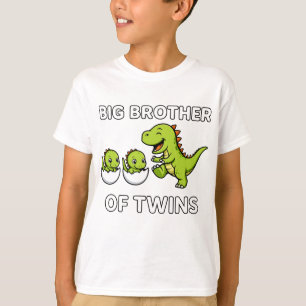 Kinder, die ich ein großer Bruder von Zehn Dino se T-Shirt