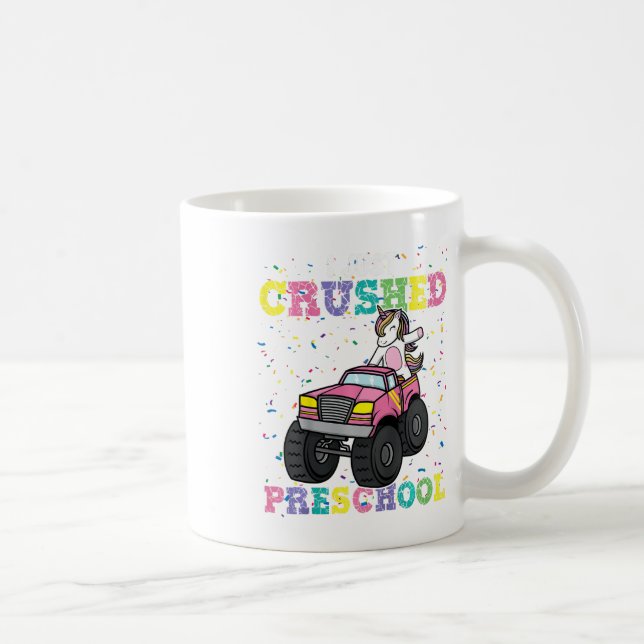 Kinder, die ich gerade zerstört Vorschule Mädchen  Kaffeetasse (Rechts)