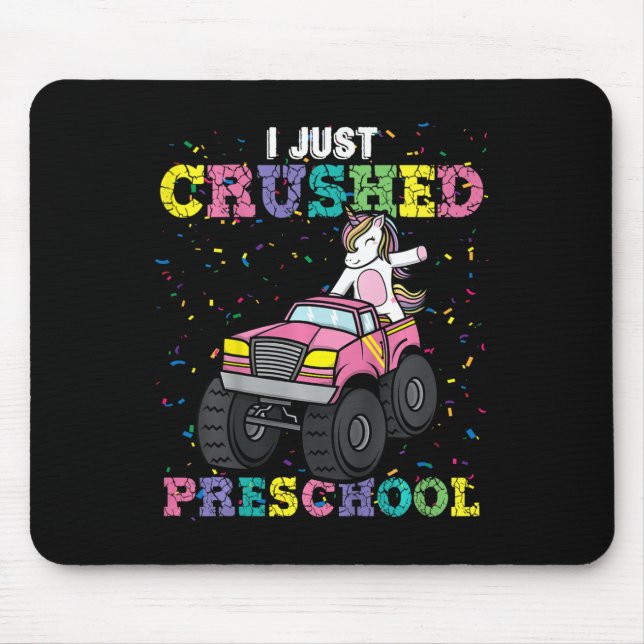 Kinder, die ich gerade zerstört Vorschule Mädchen  Mousepad (Vorne)