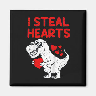 Kinder, die ich höre, T Rex Dino Valentinstag Todd Magnet