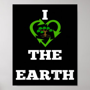Kinder, die ich Liebe der Shirts des Erd-Erde-Tage Poster