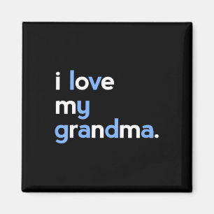 Kinder, die ich Liebe mein Oma Shirt für Jungen Gr Magnet
