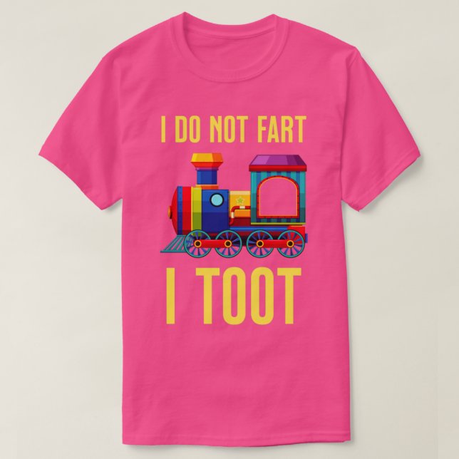Kinder, die ich nicht Furz ich Toot, wer Tooot lus T-Shirt (Design vorne)