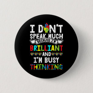 Kinder, die ich nicht spreche viel Aufklärungsgesc Button