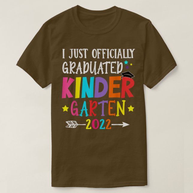 Kinder, die ich offiziell in den Kindergarten aufg T-Shirt (Design vorne)
