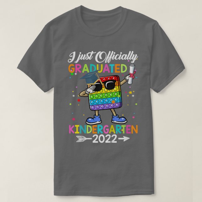 Kinder, die ich offiziell in den Kindergarten aufg T-Shirt (Design vorne)