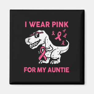 Kinder, die ich pink für meine Tante trage, Kleink Magnet