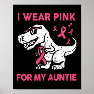 Kinder, die ich pink für meine Tante trage, Kleink Poster