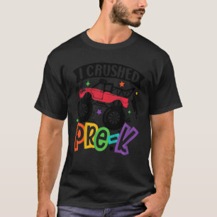 Kinder, die ich vor dem K-Monster-Lkw-Graduationsk T-Shirt