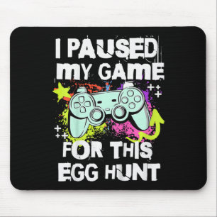 Kinder, die ich wegen dieses Eierjagdspiels gestop Mousepad