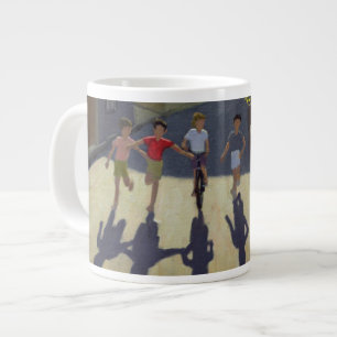 Kinder, die Lesbos 1999 laufen lassen Jumbo-Tasse