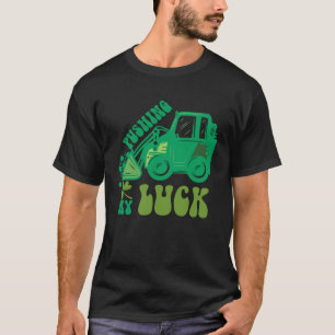 Kinder, die meinen Luck Tractor St Patricks Day To T-Shirt