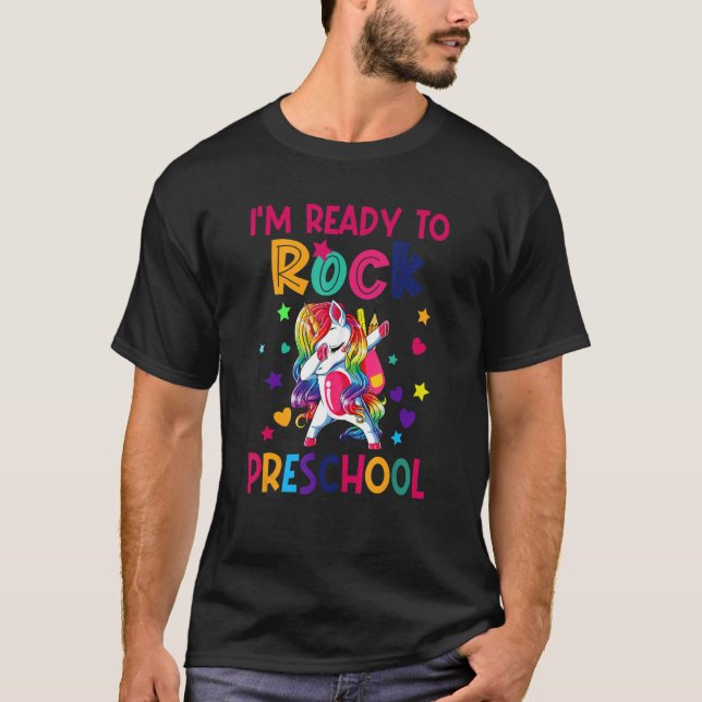 Kinder, die nicht einhorn Ich bin bereit, Rock Pre T-Shirt (Vorderseite)