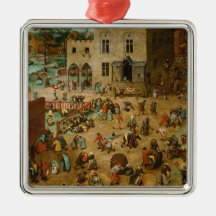Kinder, die Spiele spielen (Pieter Bruegel der Ält