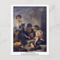 Kinder, die von Bartolome Esteban Murillo spielen
