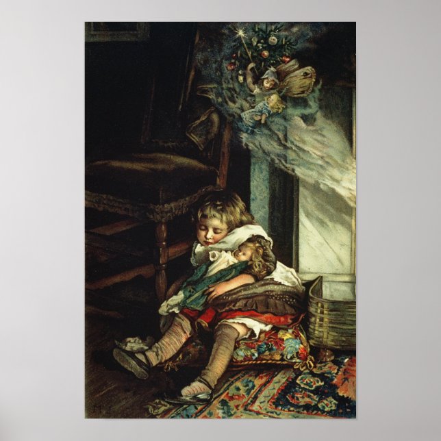 Kinder, die von Spielzeug träumen Poster (Vorne)