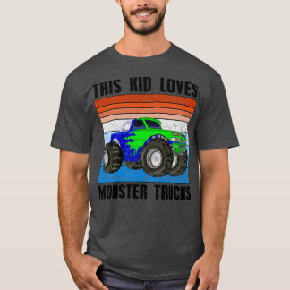 Kinder diese kleine Liebe Monster LKW Vintag Retro T-Shirt