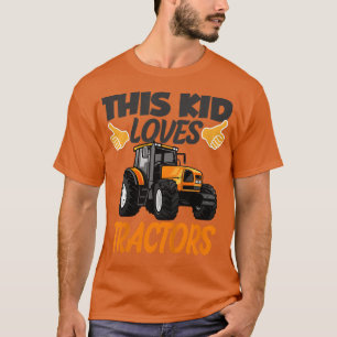 Kinder diese kleine Liebe Traktoren Bauer Junge T-Shirt