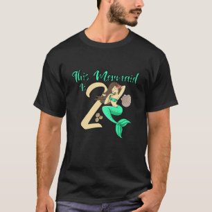 Kinder Diese Meerjungfrau ist 2 Meerjungfrau 2 Geb T-Shirt