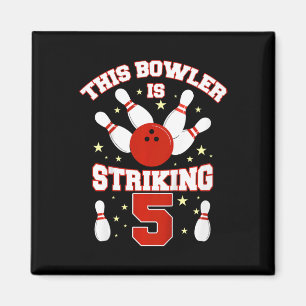 Kinder dieser Bowler ist auffallend 5 Jahre alt Wi Magnet