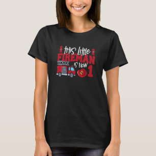 Kinder dieser kleine Feuerwehrmann ist jetzt 1 Feu T-Shirt