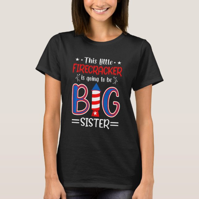 Kinder dieser kleine Firecracker wird groß sein T-Shirt (Vorderseite)