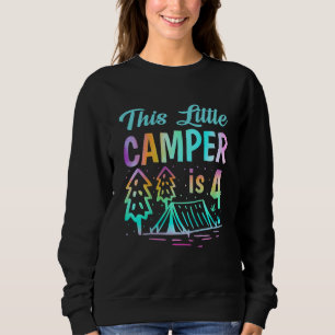 Kinder dieser kleinen Camper ist 4 Jahre alt Gebur Sweatshirt