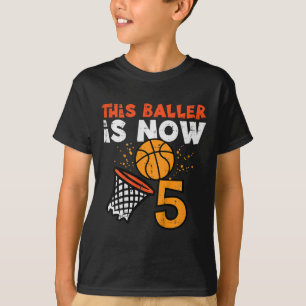 Kinder Dieser Ller Ist Jetzt 5 Sketll 5. Geburtsta T-Shirt