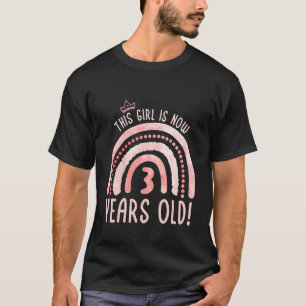 Kinder dieses Mädchen ist 3 Jahre alt 3. Geburtsta T-Shirt