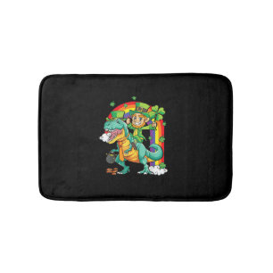 Kinder Dino St Patricks Day Shirt Kleinkind Boys G Badematte