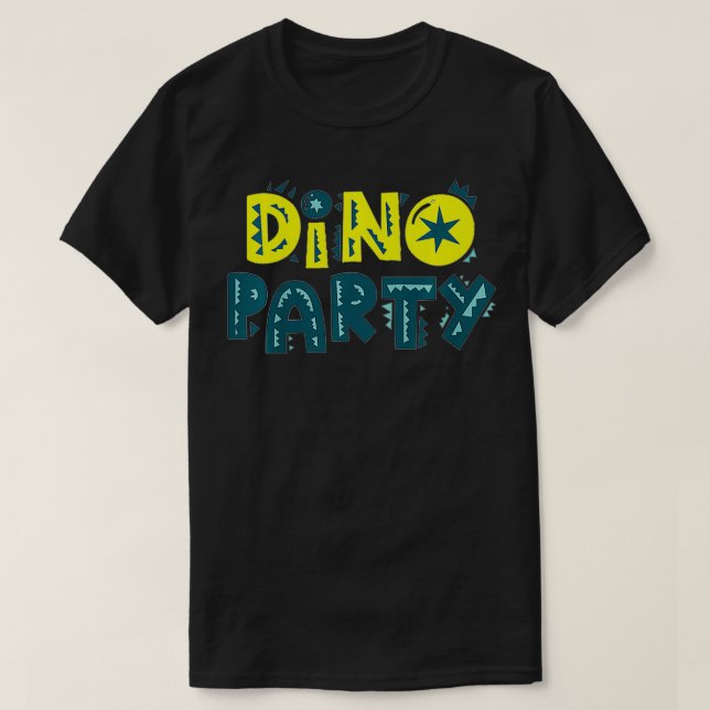 Kinder Dinosaurier Art Dino Fan Party Baby Kids T-Shirt (Design vorne)