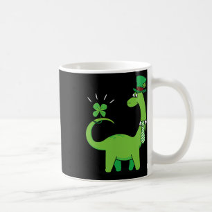 Kinder-Dinosaurier-St.-Patricks-Day-Shamrock-Shirt Kaffeetasse