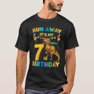 Kinder Dinosaurier thematischer Geburtstag Mach, w T-Shirt