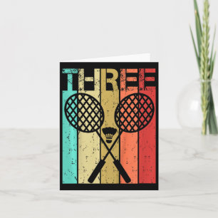 Kinder Dminton 3 Geburtstagskind Mädchen Dminton 3 Karte