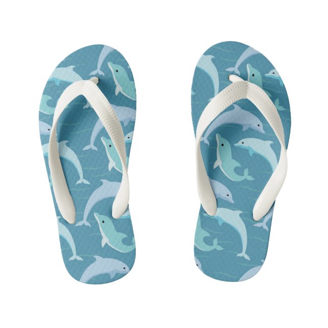 Kinder Dolphin Flip Flops (Fußbett)