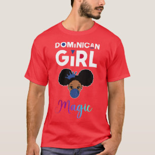 Kinder Dominikanische Mädchen Magie Mädchen Kaugum T-Shirt