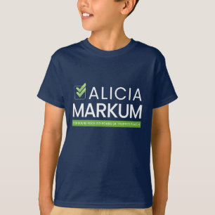 Kinder Doppelseitiger Alicia-T - Shirt