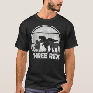 Kinder Drei Jahre 3. Geburtstag Dinosaurier 3 Jahr T-Shirt