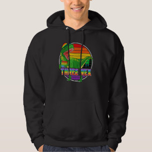 Kinder drei Rex Pop Es Spielzeug Geburtstag 3 Jahr Hoodie