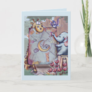 Kinder-Eid-Karte Feiertagskarte