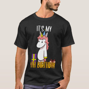 Kinder Einhorn Magisches Pferd Mädchen Geburtstag T-Shirt