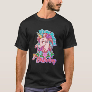 Kinder Einhorn Magisches Pferd Mädchen Geburtstag T-Shirt