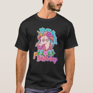 Kinder Einhorn Magisches Pferd Mädchen Geburtstag  T-Shirt