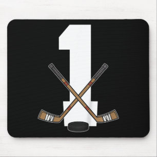 Kinder-Eishockey Kinder Kleinkind Jungen 1. Geburt Mousepad