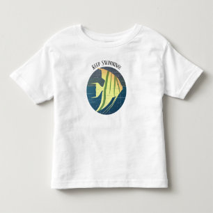 Kinder Engelfische schwimmen weiter, besorgt Kleinkind T-shirt