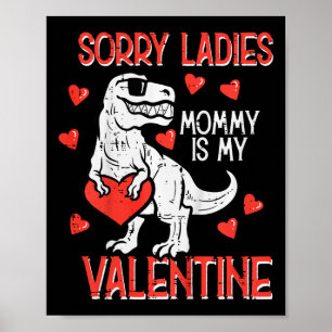 Kinder Entschuldigung Damen Mutti Valentinstag Din Poster