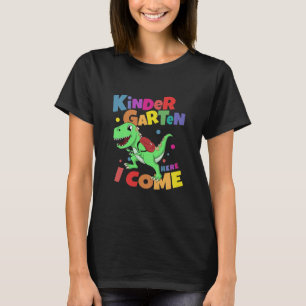 Kinder erster Kindergarten Dino-Junge T-Shirt
