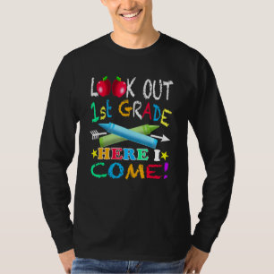 Kinder erster Tag der ersten Klasse Ausblick 1. Kl T-Shirt