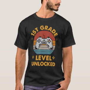 Kinder Erstklassiger ungesicherter Gamer 1. Tag T-Shirt