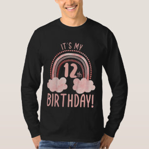 Kinder Es ist mein 12. Geburtstag 12 Jahre alter z T-Shirt